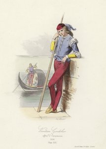 Venetian gondolier