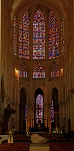 View depicting a view of the choir
