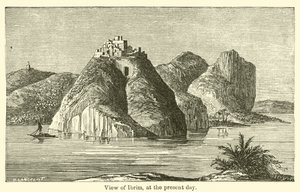 View of Ibrim, at the present day by French School