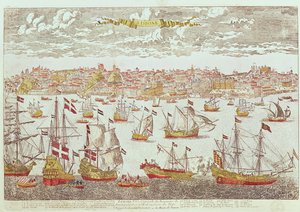 View of Lisbon by French School