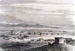 View of Los Angeles in the 1860s