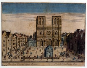 View of Notre Dame in Paris