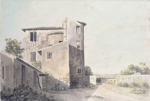 View of a Village in Southern France, c.1800