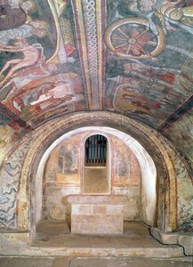 View of the Crypt and the Legend of St. Savin and St. Cyprien