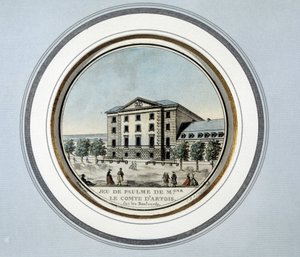 View of the Jeu de Paume by Monsignor the Count of Artois
