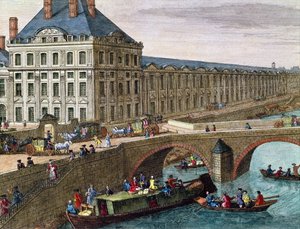 View of the River Seine at Port Royal (detail)