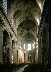 View of the nave towards the choir, built between 1646-1780