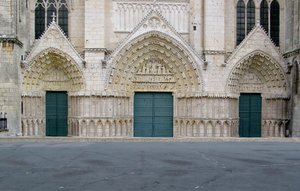 View of the west facade