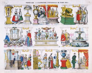 Visitors to the Exposition Universelle in 1855