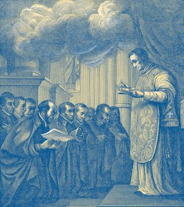 Vow of the First Companions of St Ignatius by French School