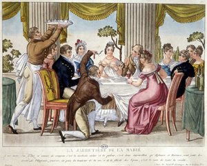 Wedding Meal, Garter Ritual