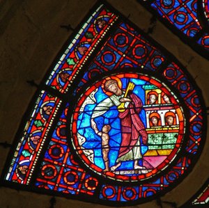 St Peter with the Key to Heaven by French School