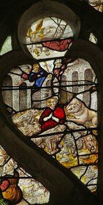 Window depicting Daniel in the Lions