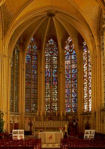 A View of the East End of the Choir