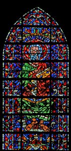 Window w106 depicting St Simon