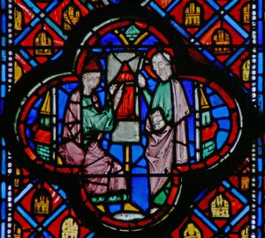 Ezekiel Draws a Plan of Jerusalem on a Tablet by French School