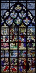 Window depicting the Passion by French School