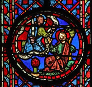 God Telling Israel He Will Destroy It with the Sword by French School