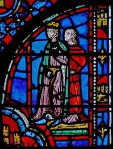 Ahasuerus Interrogates Esther by French School