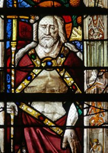 Window depicting Christ of the Resurrection