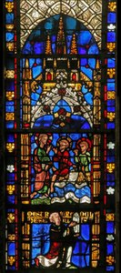 Calling of St Peter (Window W14) by French School