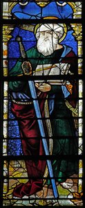 Window depicting St Paul