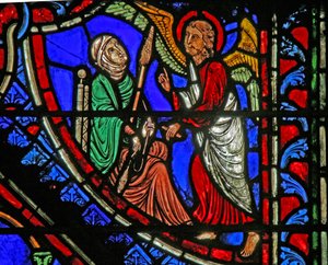 The Annunciation to St Anne by French School