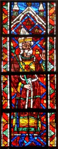 Window depicting Aaron by French School