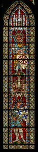 Window w203 depicting St George and St Innocent