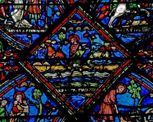 Life of St Eustache: His Children are Carried Off by Wild Animals