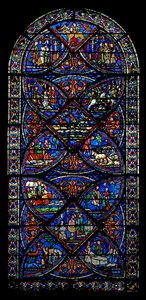 Scenes from the Life of St Eustache by French School