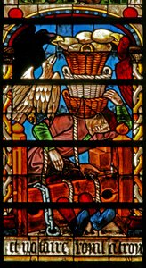 Scene from the story of Joseph: the dream of the baker by French School