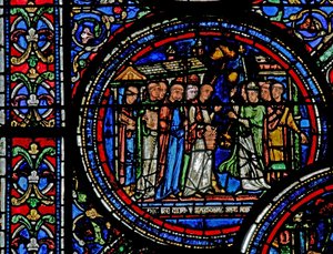 St Thomas Becket Received by the Monks at Canterbury by French School
