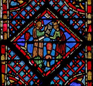 God Gives Moses a New Set of the Tables of the Law by French School