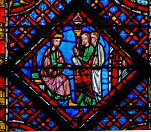 Moses and Aaron before the Pharaoh by French School