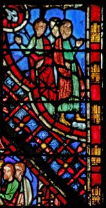 Moses before Pharaoh by French School