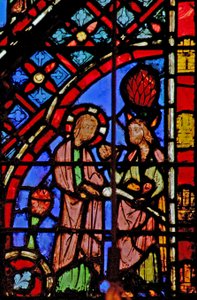 Moses with God by French School