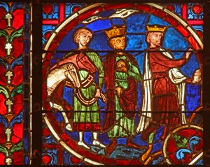 Window depicting the Adoration of the Magi