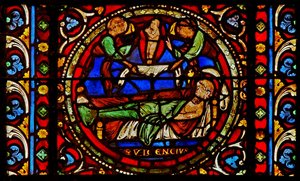 The Death of St Germain by French School