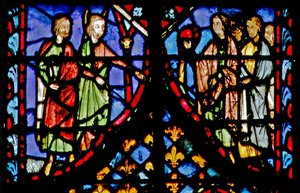 Moses speaks to the people by French School