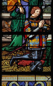 Window depicting a donor - Jean de Montmorency