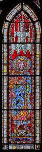 Window depicting Louis, son of Lotharius II by French School