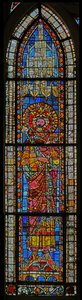 Window depicting Louis, son of Lotharius VI? by French School