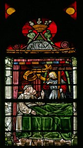 Window depicting Constantine