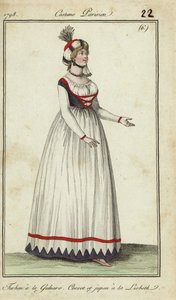 Woman in fashions inspired by operas