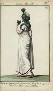 Woman in the Fashion of 1798