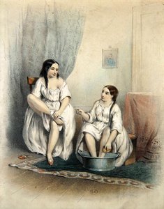 Women at their Toilet