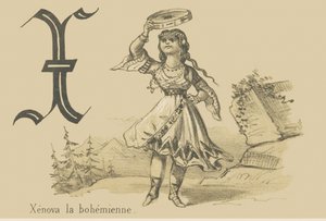 Xenova the Bohemian by French School