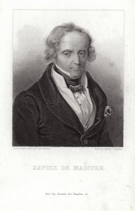 Xavier de Maistre, French Soldier and Author by French School