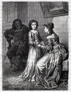 Your head is guilty if your heart is not guilty, Madame de Lanclos told her daughter Anne Ninon of the Enclos (or Ninon de Lenclos or Ninon de Lanclos). by French School